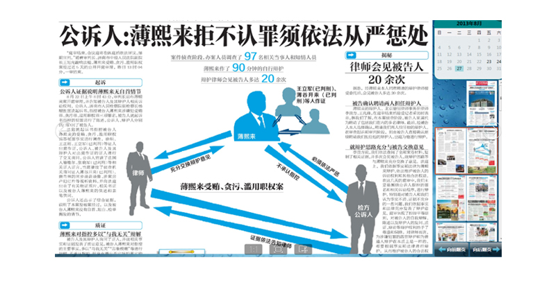 新華社讀報機